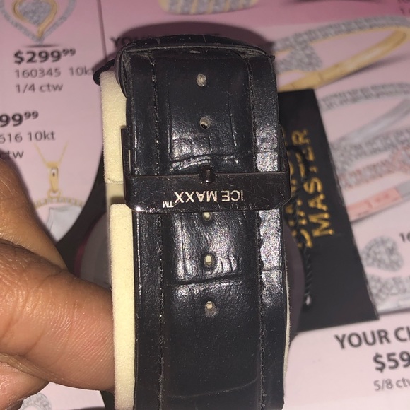 Real Diamond men watch not CZ best gift exclusive diamond Watch collection sale! - Picture 6 of 7